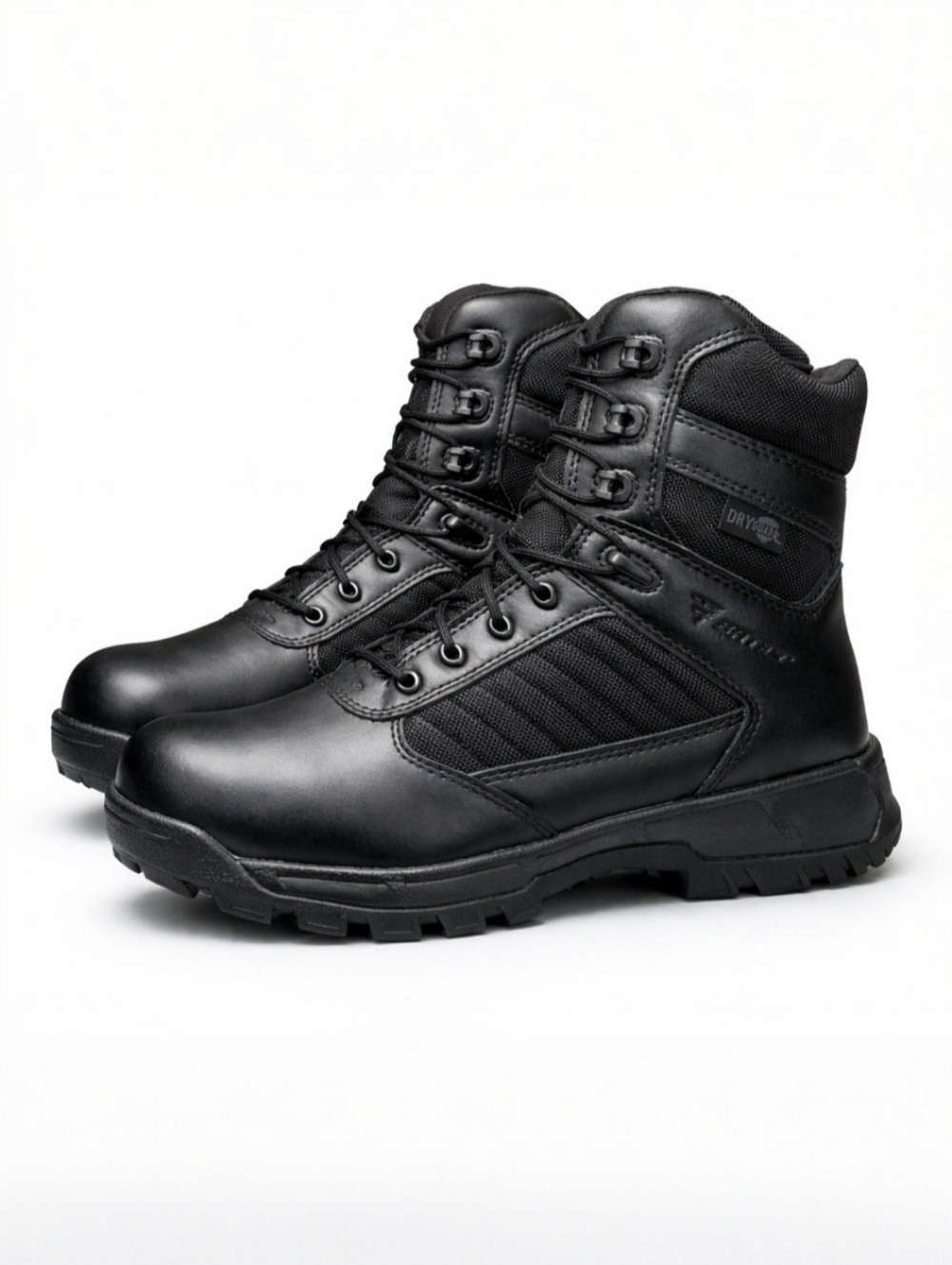 Bates Tactical Sport 2 Boots Mens 8.5 EW Black DryGuard Waterproof Side Zip Duty